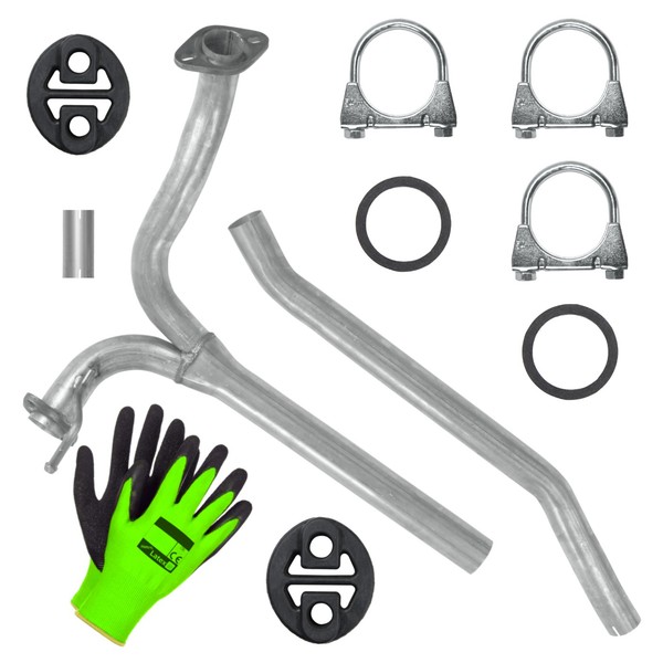 Auspuff Abgasrohr FüR Mazda 6 1 I GG GY Limousine, Kombi 2.0 2.3 (2005-09/2007)-image