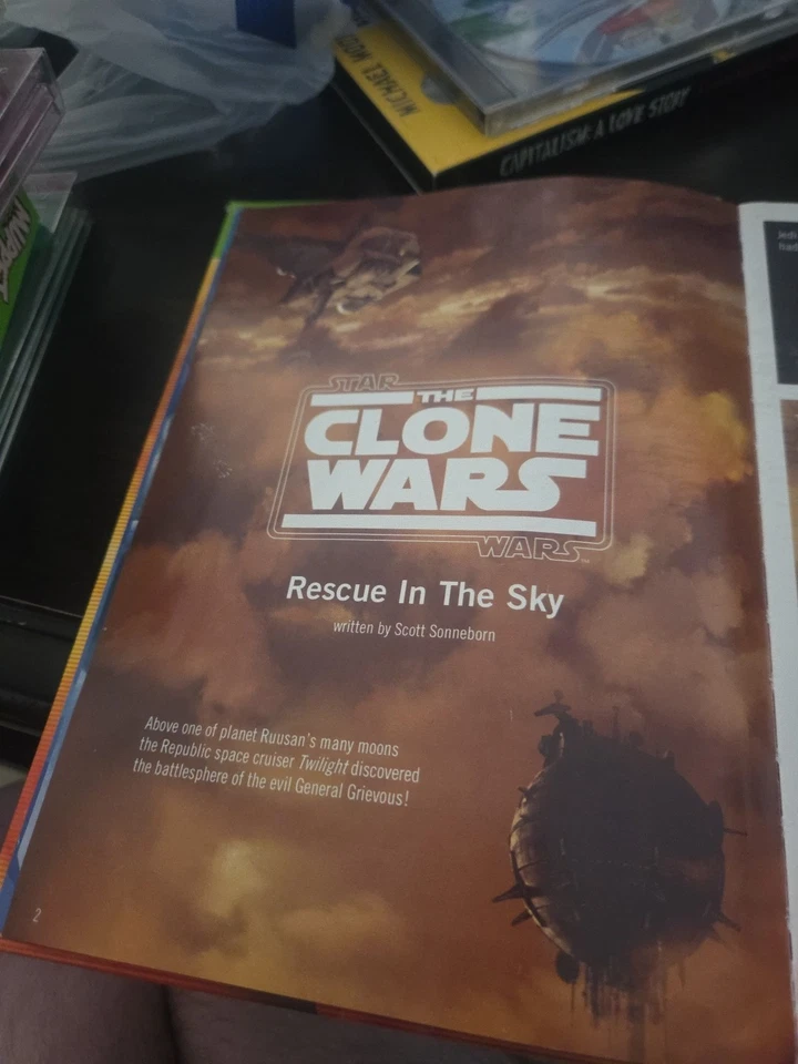 Leap Frog Tag Star Wars The Clone Wars "Rescue in the Sky" - Image 3 of 4