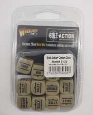 Bolt Action Orders Dice SAND 12 Sealed