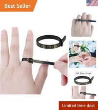 Elegant Ring Size Gauge - Reusable Tool for Accurate Jewelry Measurements 1-17