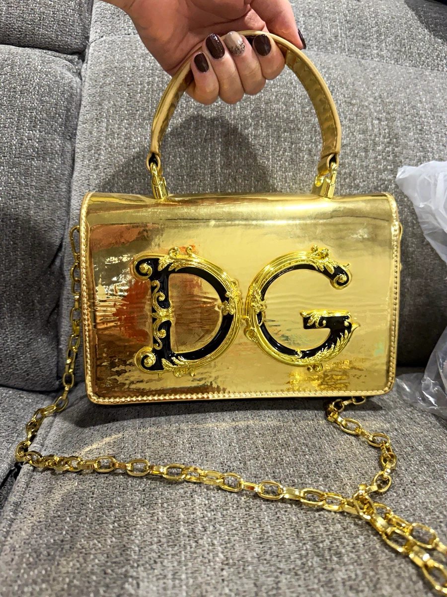 Dolce&Gabbana Leather Exterior Gold Bags & Handbags for Women for