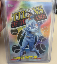 Topps 2026 Series 1 Titans of the Game Bobby Witt Jr. #TOG-16 Royals