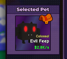 colossal evil feep Catch and tame