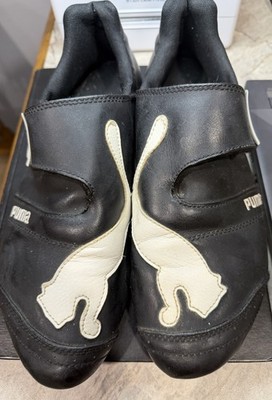 PUMA Ferrari Men s Shoes Black LARGE PUMA White US/UK Size 12/11 Driving Shoes
