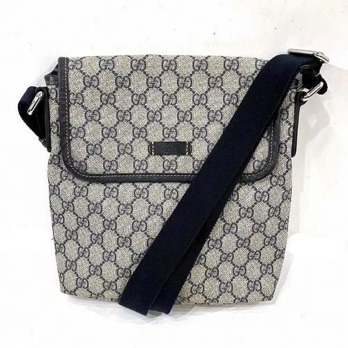 Sac bandoulière GUCCI GG Supreme 223666 unisexe livraison gratuite [occasion]