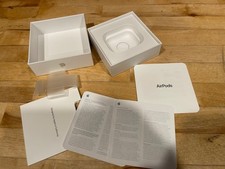 Authentic Apple AirPods Charge Case 2nd Generation - EMPTY BOX ONLY w/ Papers