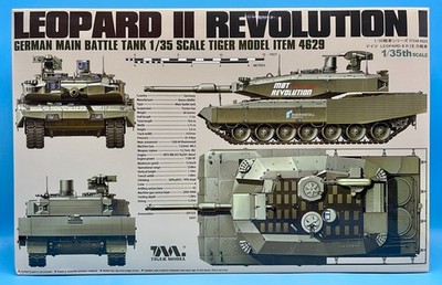 Tiger Model 4629 1/35 German Main Battle Tank Leopard II Revolution I Brand New