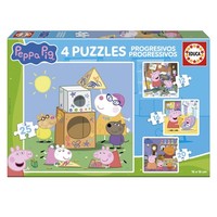 Educa - 12-16-20-25 Pcs, Peppa Pig (80-20326) Toy Neu