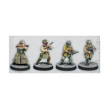 Crooked Dice Post-Apoc 28mm Militia #2 Pack New