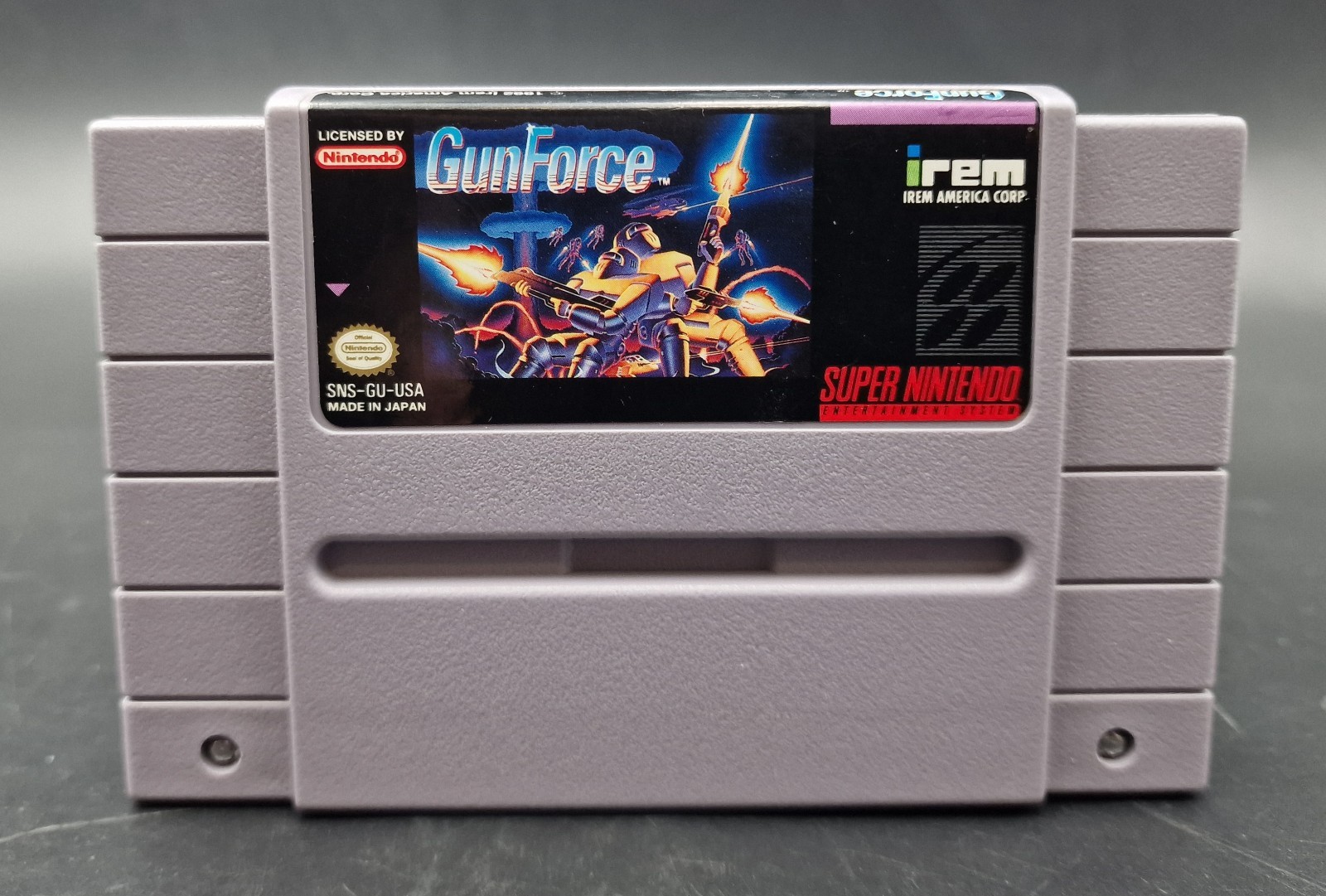 Gunforce Gun Force - Nintendo Super SNES - Cartouche Seule - NTSC-U/C USA