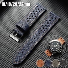 Watch Band Leather Quick Release Strap 18mm 19mm 20mm 22mm Men Women