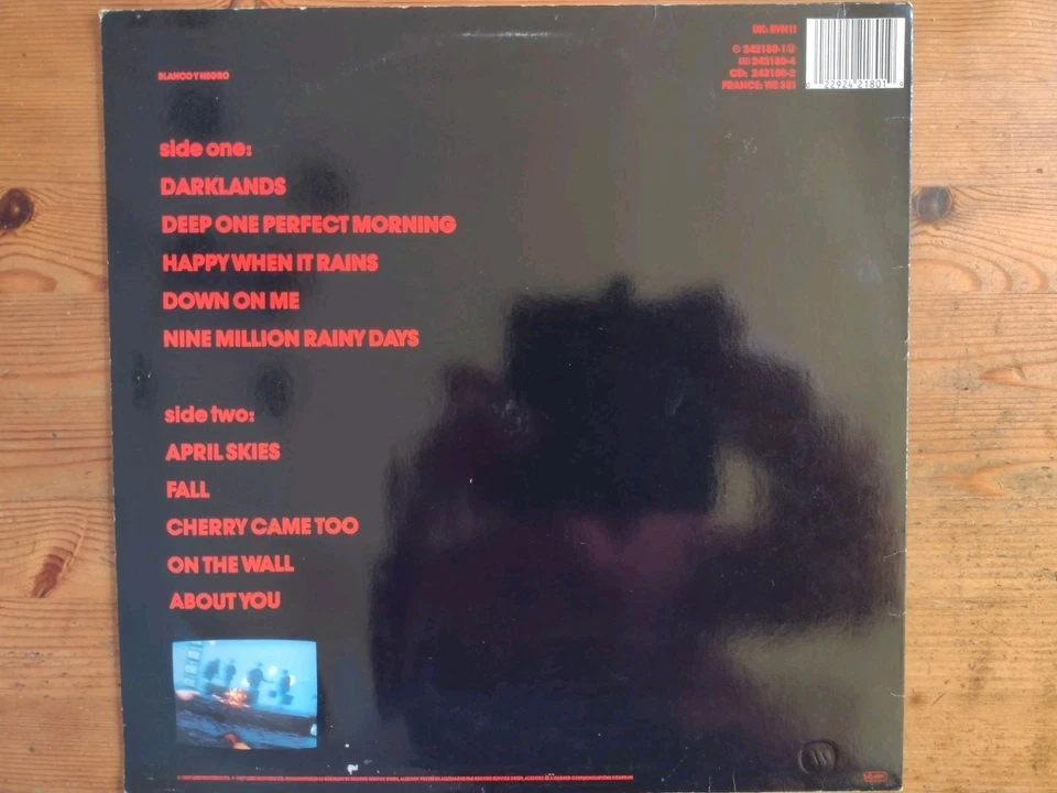 The Jesus And Mary Chain Darklands 12" Vinyl 1987 Blanco Y Negro/ WEA - Bild 2 von 4