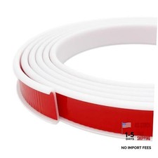U-Shape Plywood Edge Banding - 3/4" Edge Protector, Self 3/4inch 20Ft White