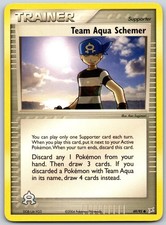 Team Aqua Schemer 69/95 Common Team Magma vs Team Aqua Pokemon Near Mint