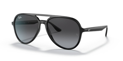 Ray-Ban RB4376 Polished Black/Grey Gradient 57 mm Sunglasses RB4376 601/8G 57-16