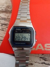 Orologio Casio vintage Unixes Mod A158 PERFETTAMENTE FUNZIONANTE.
