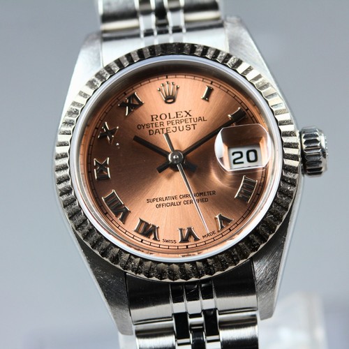 Vintage 1998 ROLEX Datejust 69174 Cal.2135 Women's Automatic Watch 26mm Box