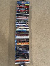 Blu-ray And DVD Slipcovers Only - NO MOVIES/ DISCS. Lot Of 59 Slip Covers.