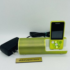 SONY NW-S14 Walkman MP3 Bluetooth Portable Audio Player green USED working