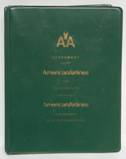 American Airlines Employee Agreement Handbook Book Pilots 2003 Operating Manual