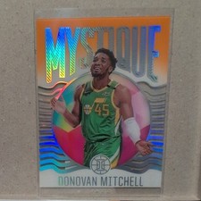 2020-21 Panini Illusions Mystique Orange Donovan Mitchell #6 Utah Jazz, Cavs 