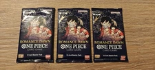 1 One Piece OP-01 Romance Dawn Booster Packs ENGLISH - 3 Available!