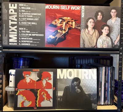 MOURN Vinyl LP Lot S/T Mixtape Self Worth Sorpresa Familia Ha, Ha, He. Post-Punk