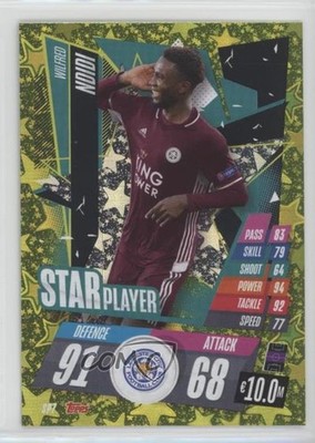 2020 Topps Match Attax UEFA Champions League Star Player Wilfred Ndidi #SP7 7l6