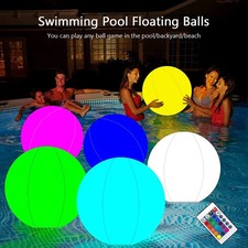 Outdoor LED Garden Ball 16 Colors Garden Luminous LED Ball Floating Pool Lights