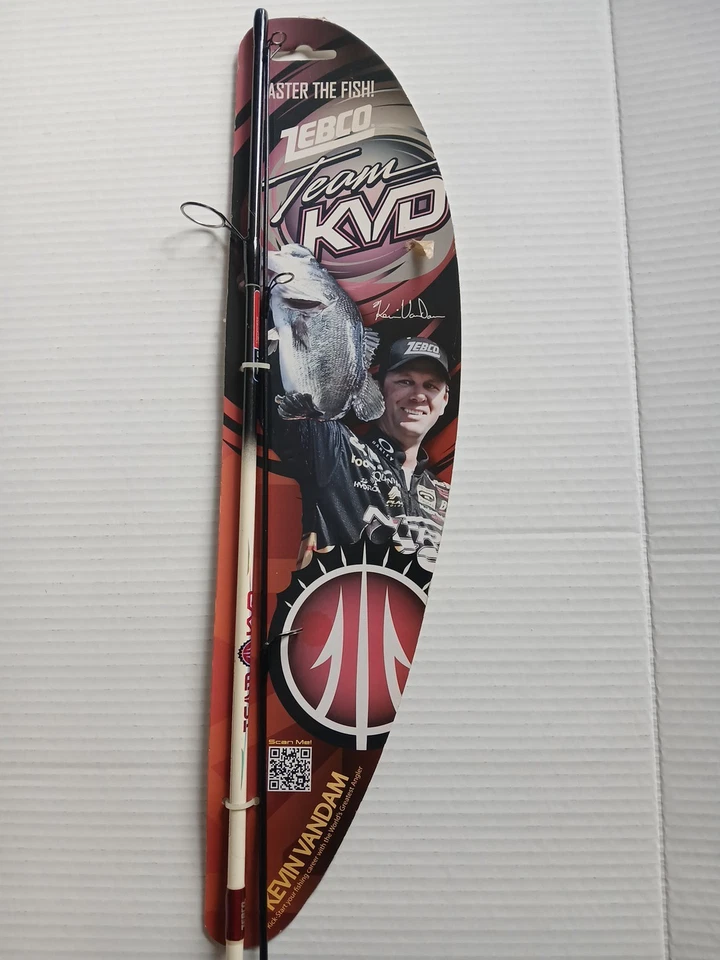 Zebco Kevin Vandam Team KVD 5FT 6INCH Fishing Rod. - Image 2 of 4