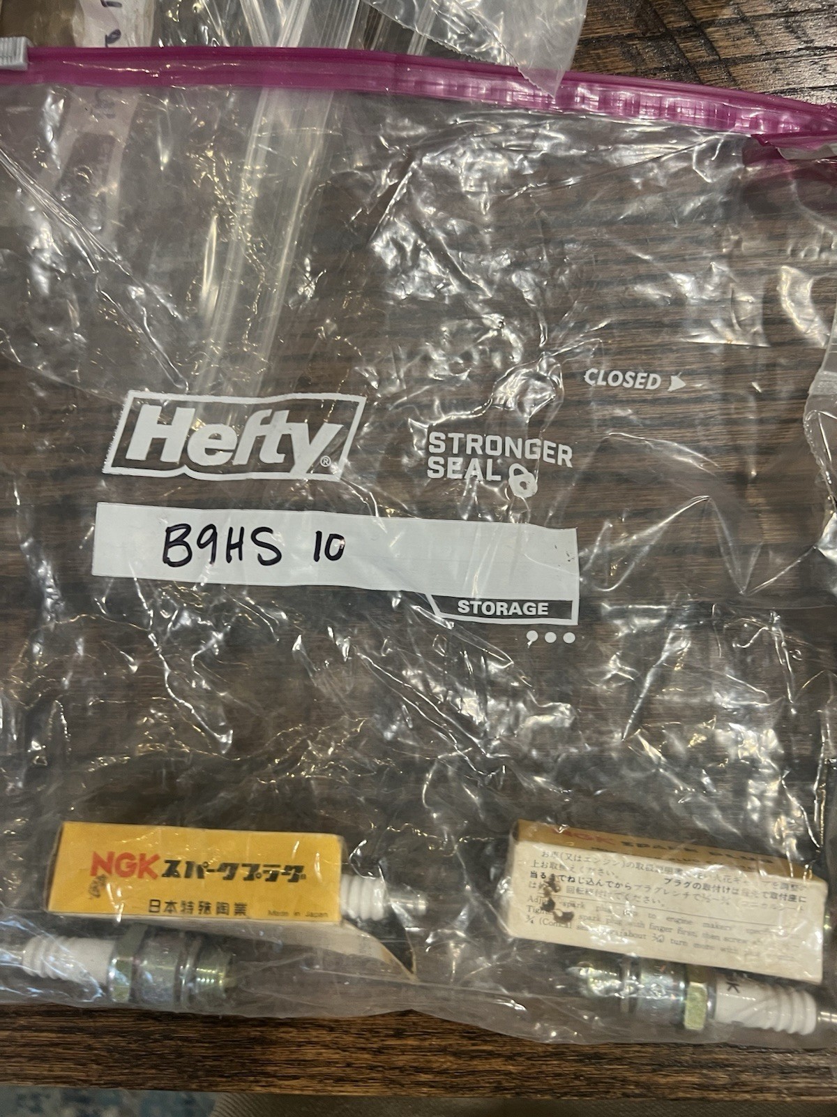 NGK Spark Plug 3626 B9HS-10 Qty 4