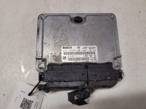 OPEL ZAFIRA A F75 Motorsteuergerät ECU 0281010021 2.00 Diesel 74kw 28658231