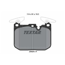 Textar Bremsbelagsatz Bremskl�tze vorne 6872334 24853825