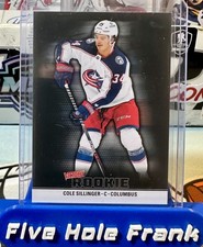 Cole Sillinger 2022 Upper Deck National Hockey Card Day VICTORY BLACK Rookie SSP
