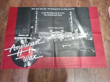 AMERICAN HOT WAX UK QUAD POSTER