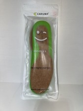 Cariuma Insoles Green Bio-Foam Removable Insole w/Cork - Size W 9/M 7.5 - NIB