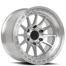 17x9 Lock Off-road Wheels Baja Machined With Clear Coat Rims 4pcs A1