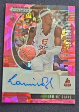 2020-21 Panini Prizm Draft Picks-Prospect Autographs Lamine Diane PA-LD Pink Ice