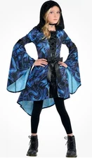 Mystical Sorceress Wizard Wicked Witch Dress Up Halloween Child Costume XL 14-16