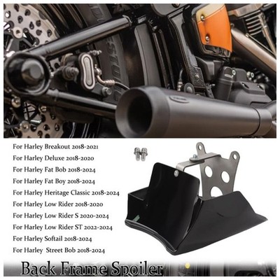 Auspuffverkleidung unterer Rückrahmen Schikane Abdeckung Harley Low Rider ST 22-