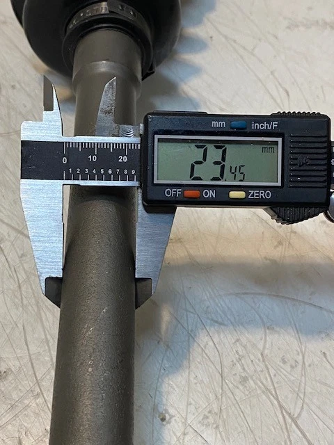 Constant Velocity Joint Axle 86378 | 21576C | 6821 | 37-1/2" Long 20-Spline - Image 2 of 4