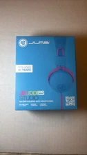 JLab JBuddies Studio On-Ear Folding Kids Headphones Blue Pink 6+ YRS
