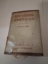 Joe Louis: American, Biography By Margery Miller, 1951, +Newpaper Clippings 1967