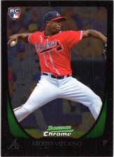 2011 Bowman Chrome Draft #88 Arodys Vizcaino RC Atlanta Braves