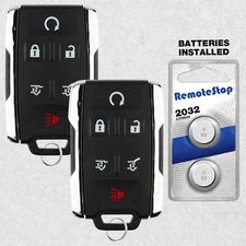 2 For 14 2015 2016 2017 2018 Chevrolet Suburban Tahoe GMC Yukon Remote Key Fob