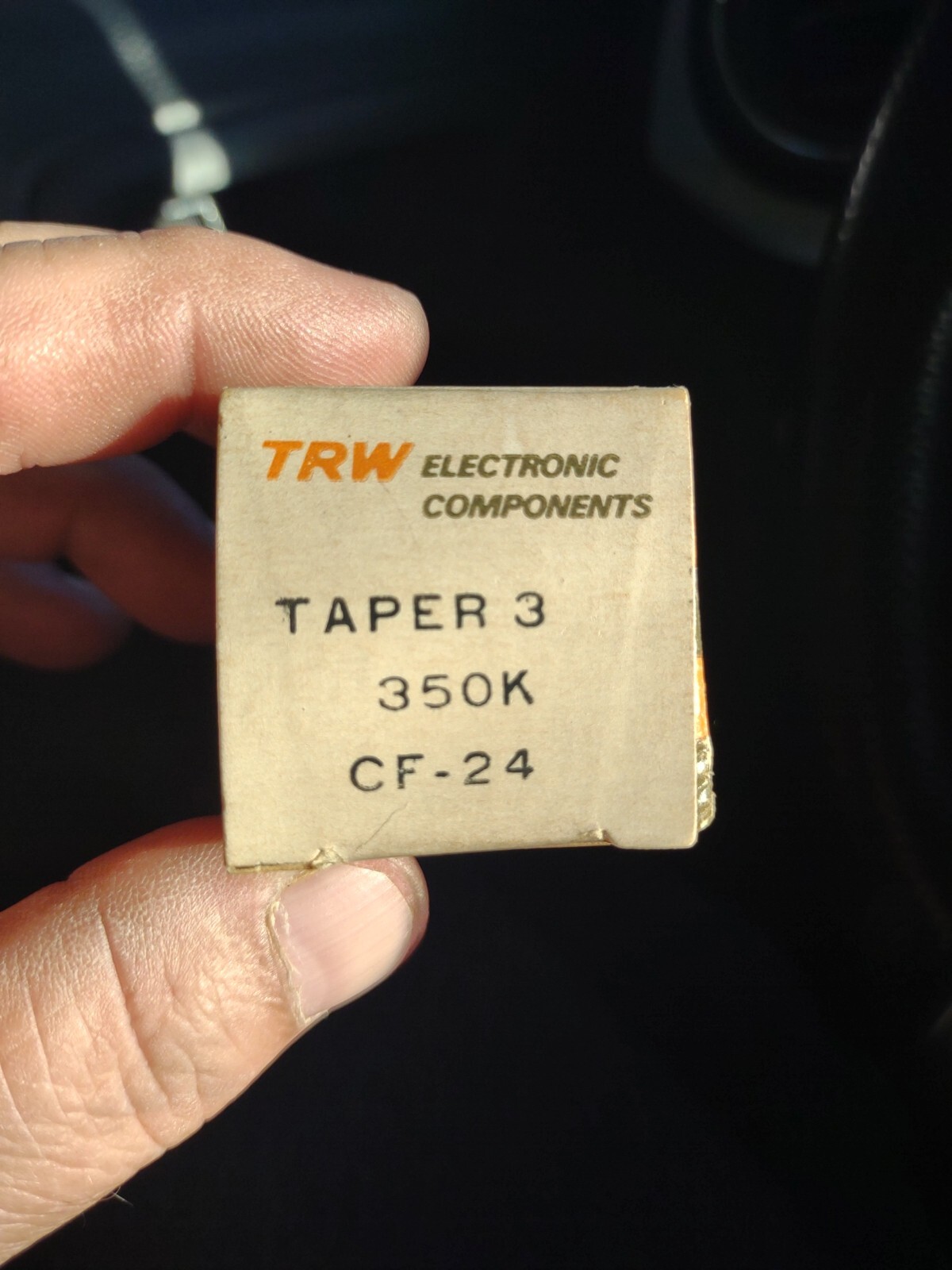 TRW Electronic Components CTS Corp. 350K CF24 Taper 3 Switch