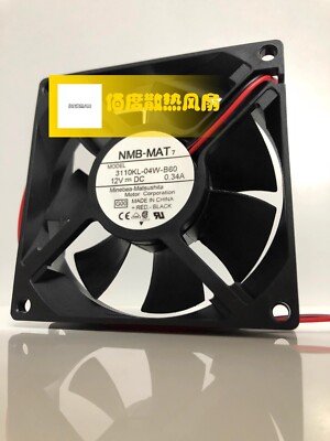 NMB  3110KL-04W-B60/B69 12V 0.34A 8CM 8025 Cooling Fan