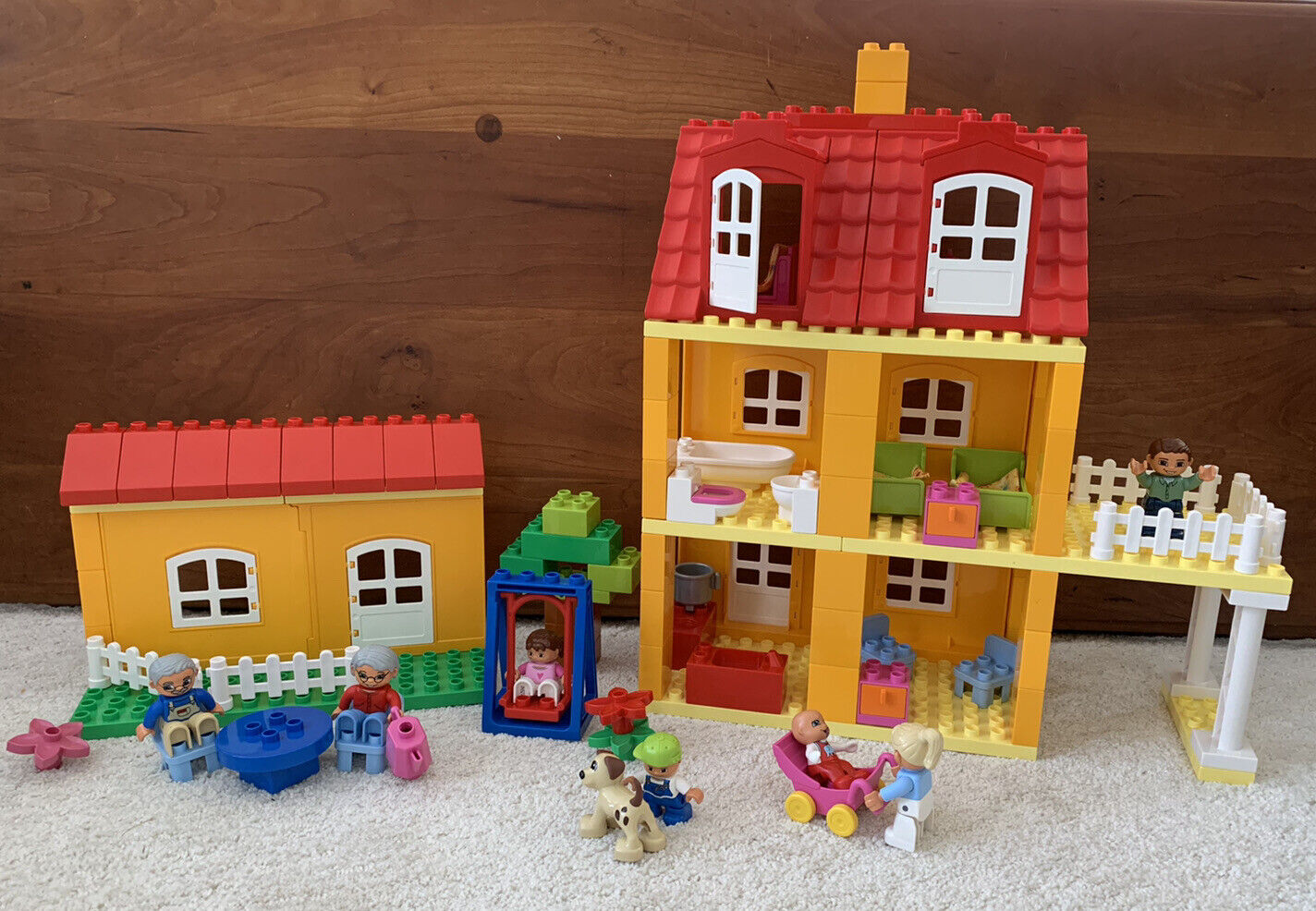 LEGO Duplo Education 9091 Lego Set Educational House 123 Pieces 2010