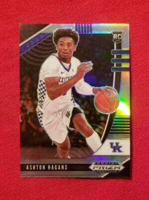 2020-21 Panini Prizm Draft Picks Ashton Hagans Silver Prizm ROOKIE RC #79