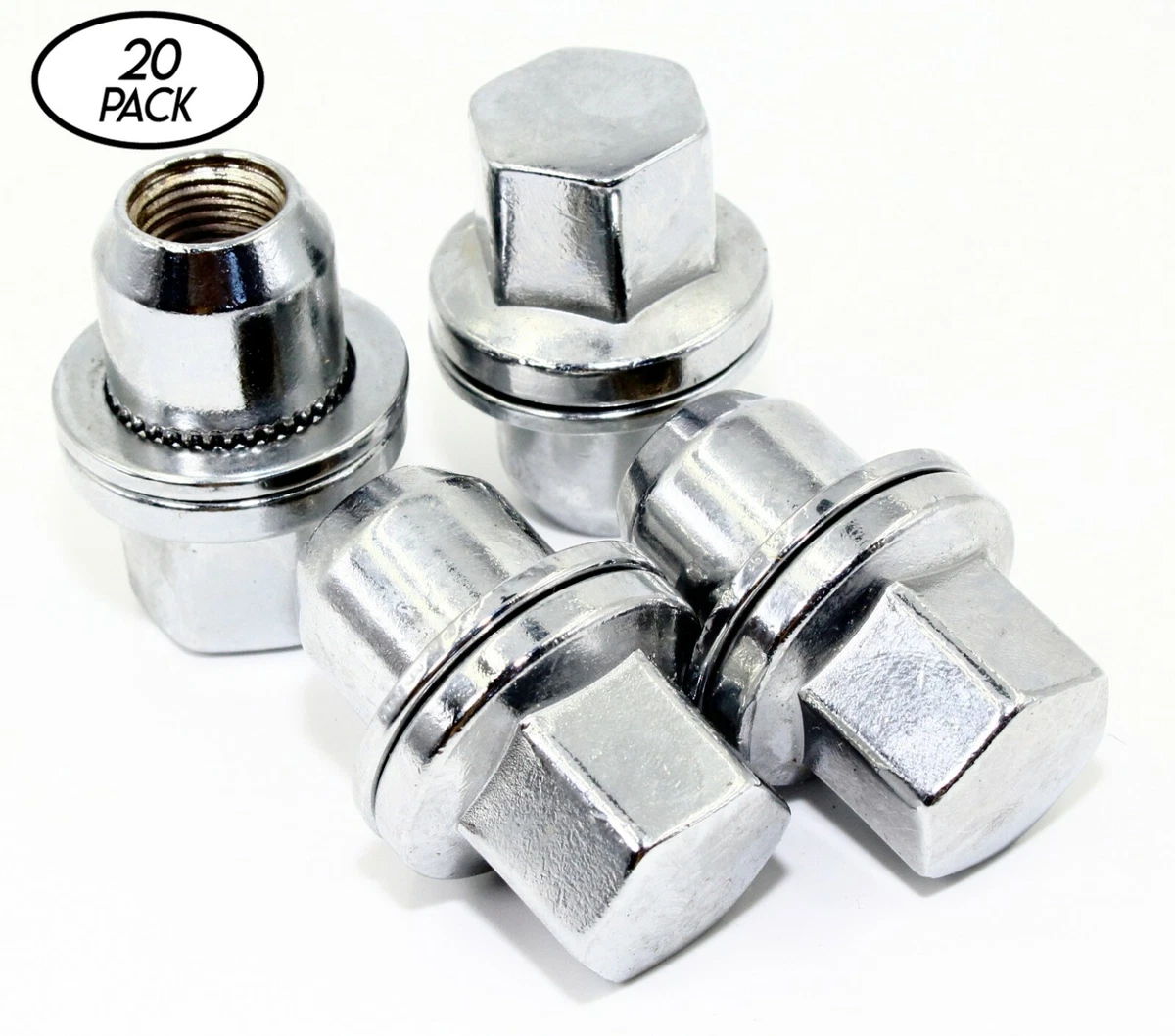 TWD Alloy Wheel Lug Nuts (M14x1.5) – Compatible With Range Rover Evoque – Pack Of 4